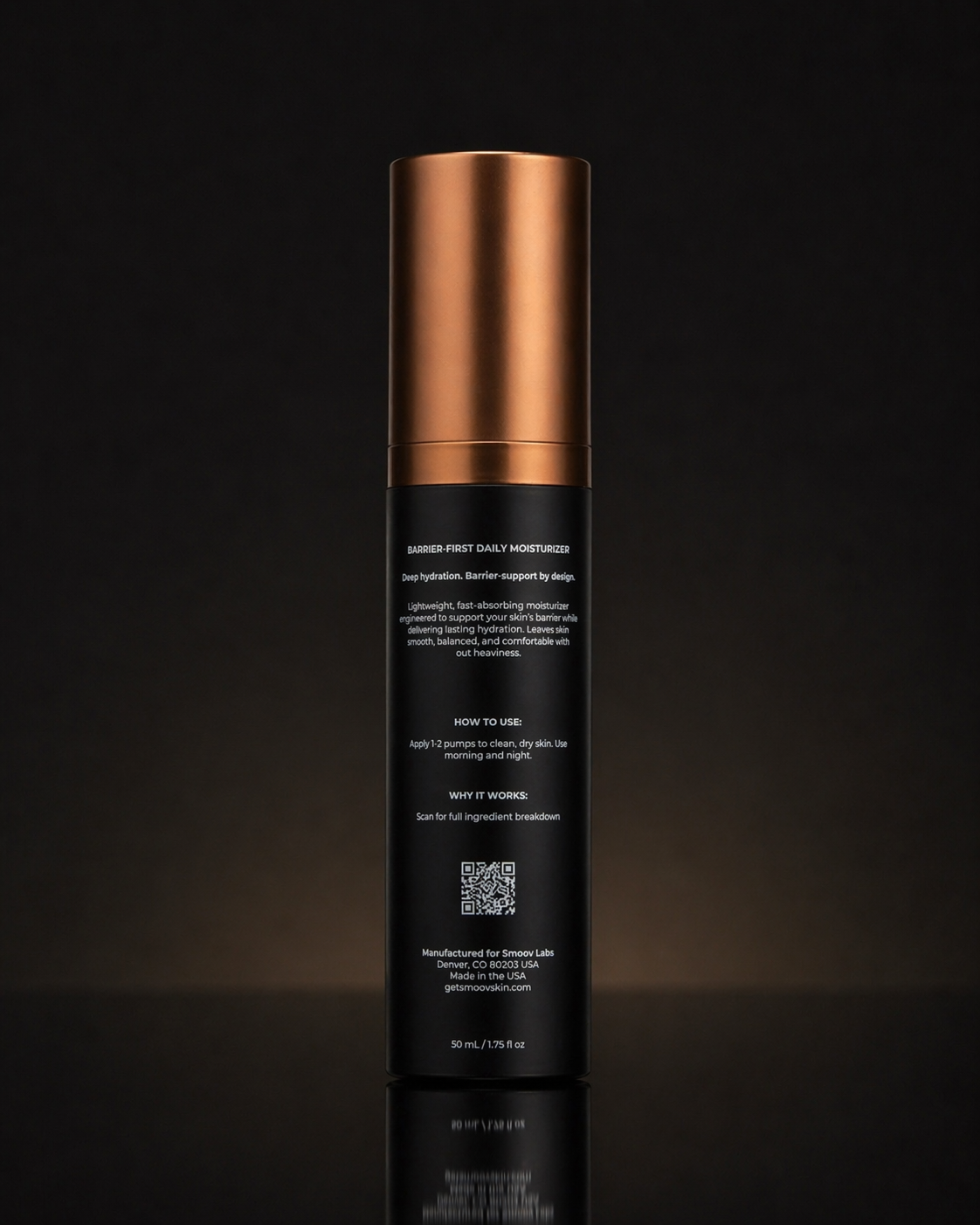 HydraGuard Moisturizer bottle back — ingredients and directions
